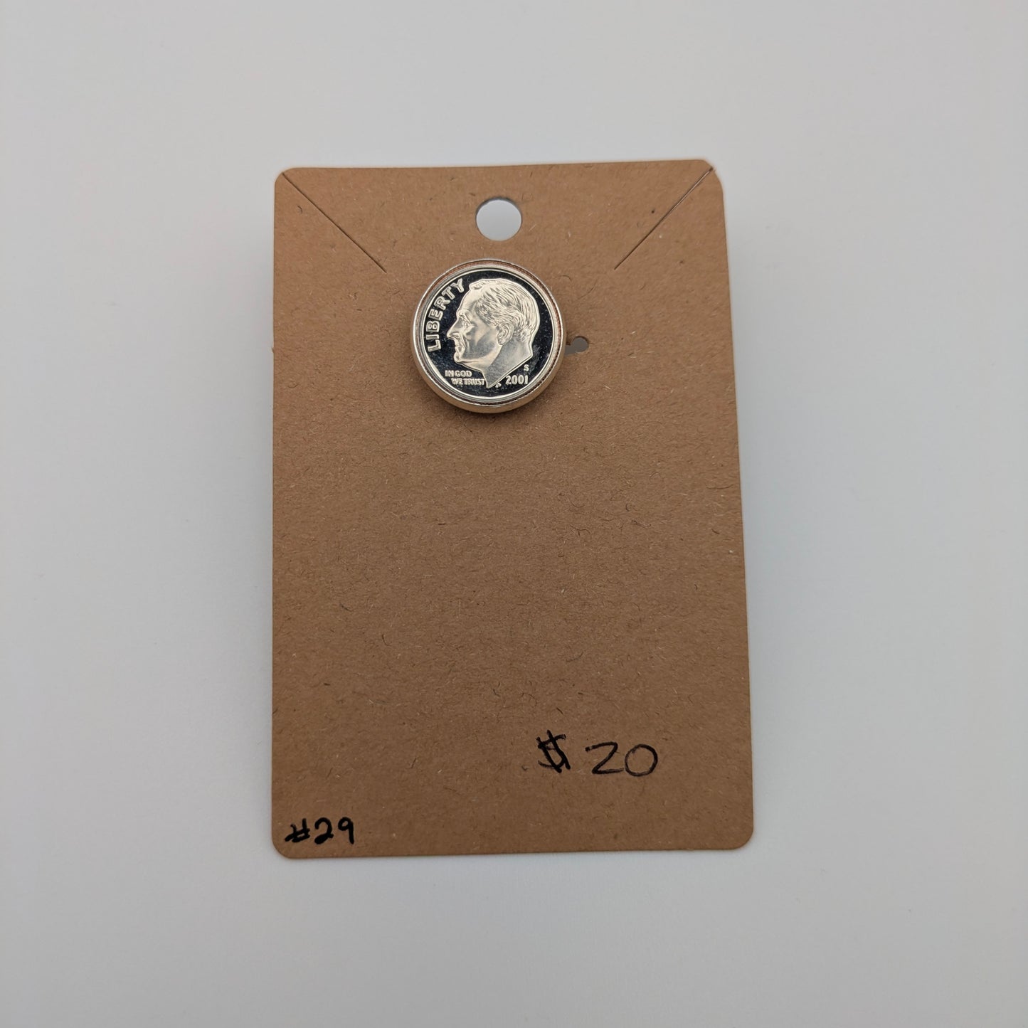 Sports Cufflinks- "Dime In" Jewelry