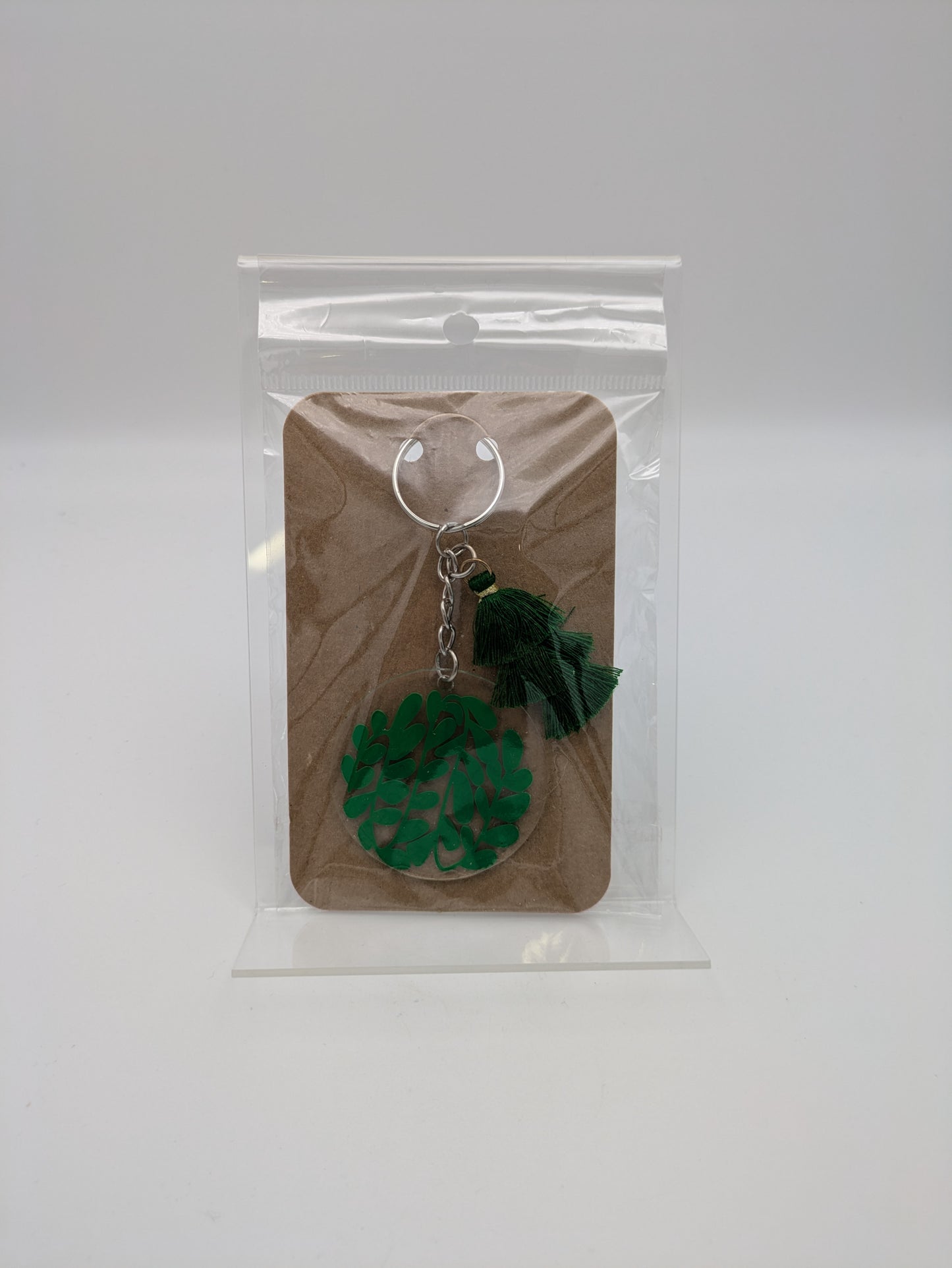 Faux Floral Market Keychains