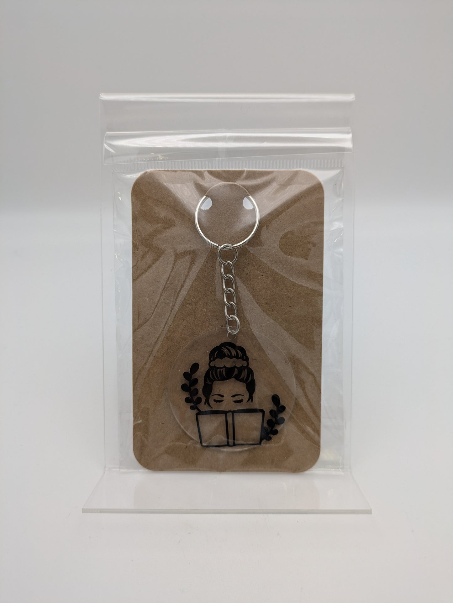 Faux Floral Market Keychains