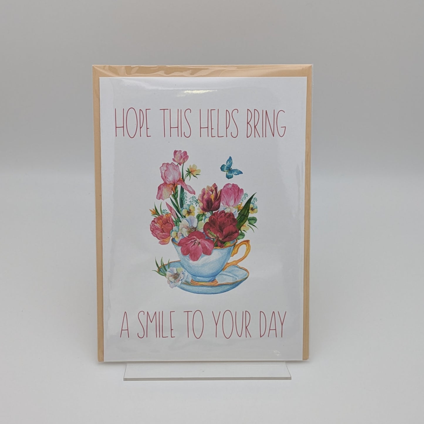 Faux Floral Market Cards