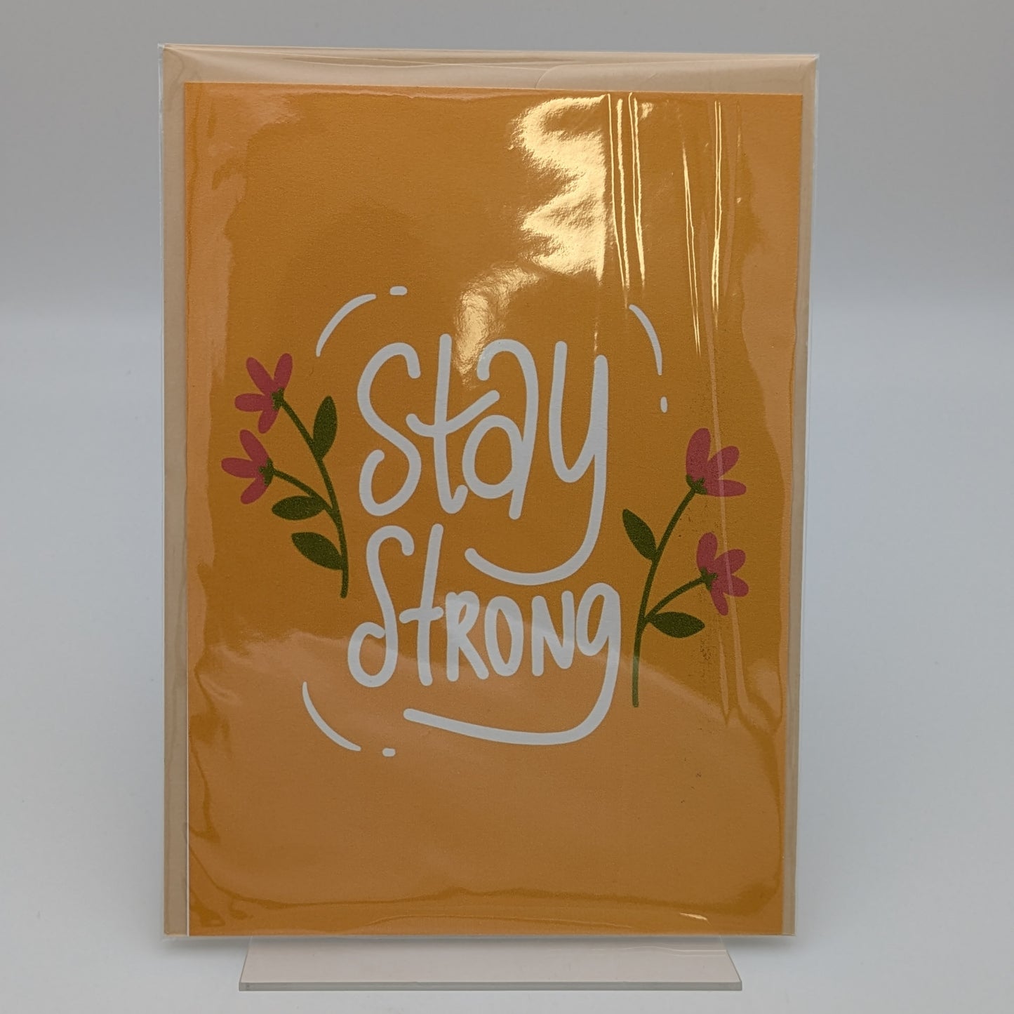 Faux Floral Market Cards