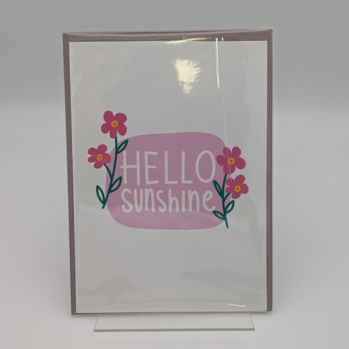 Faux Floral Market Cards