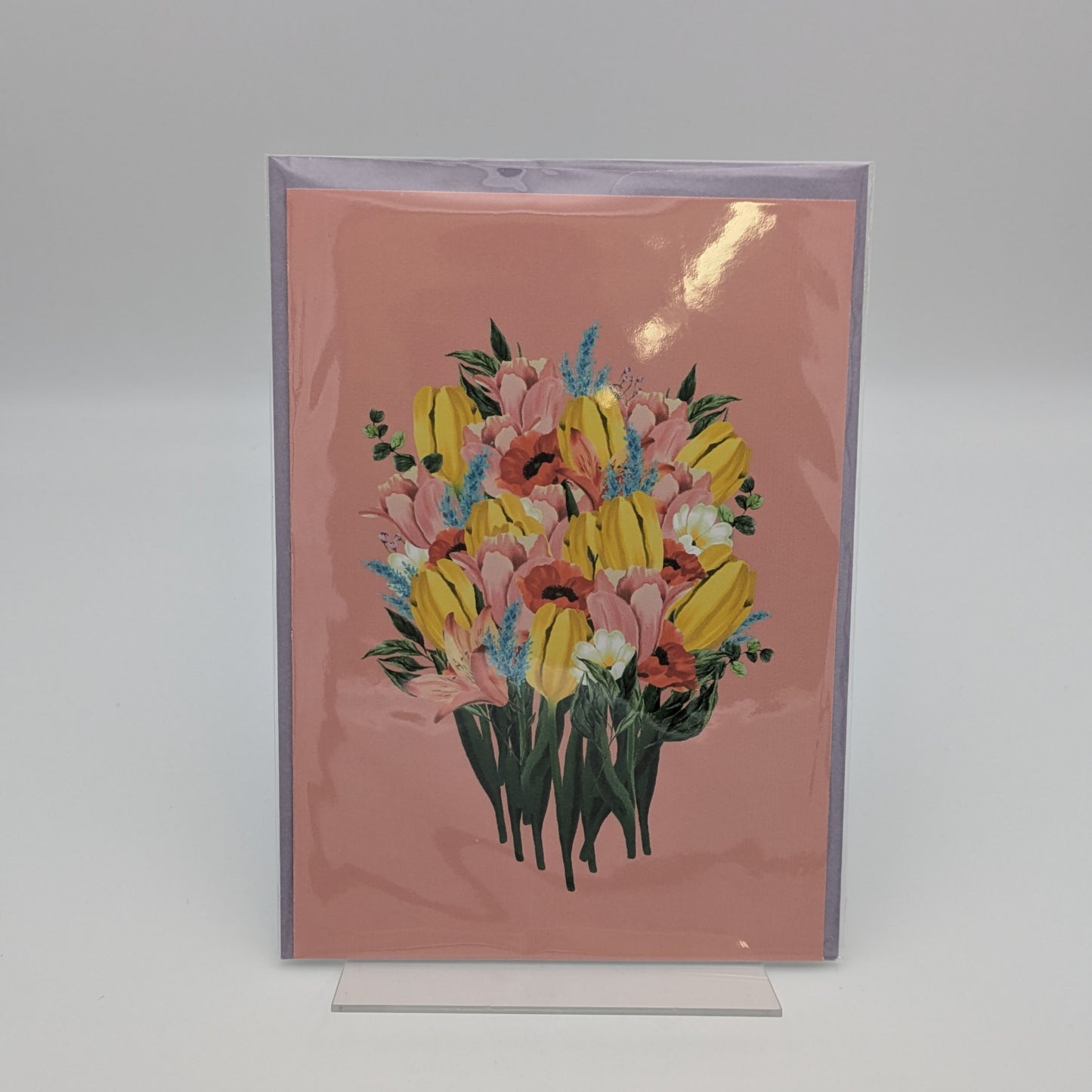 Faux Floral Market Cards