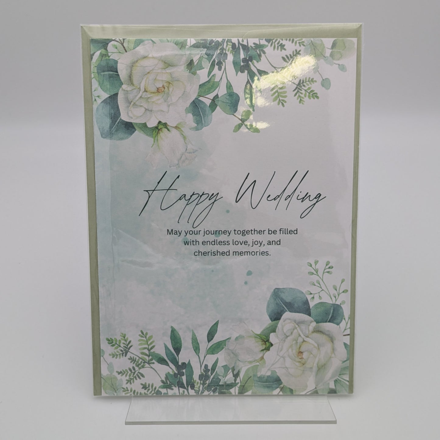 Faux Floral Market Cards