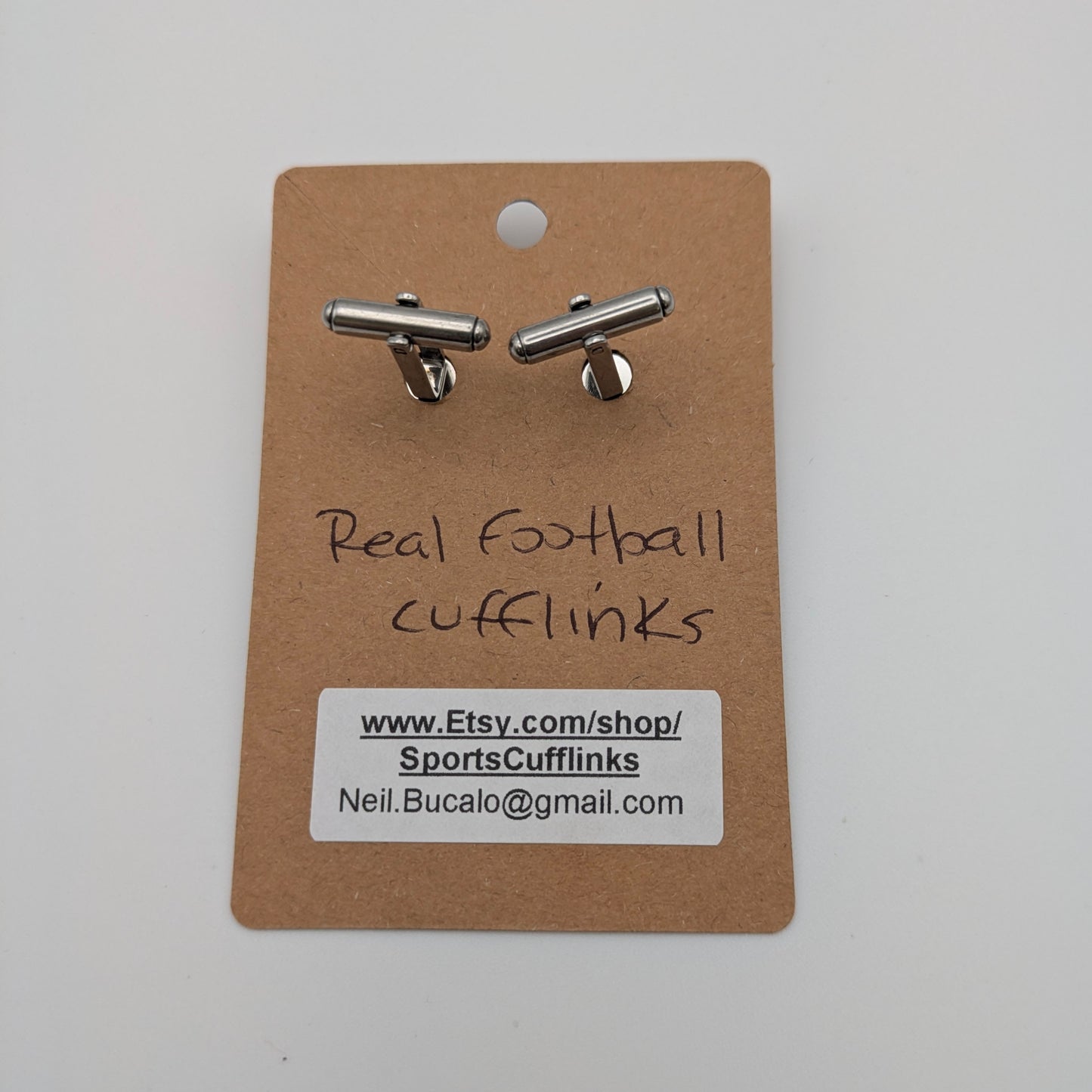 Sports Cufflinks- Football